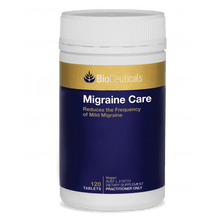 Load image into Gallery viewer, Bioceuticals Migraine Care 120 Tablets (Expiry 07/2024)