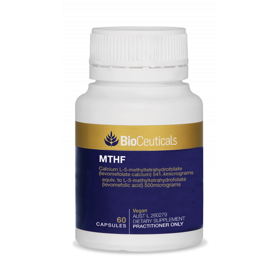 Bioceuticals MTHF 60 Capsules (Expiry 10/2024)