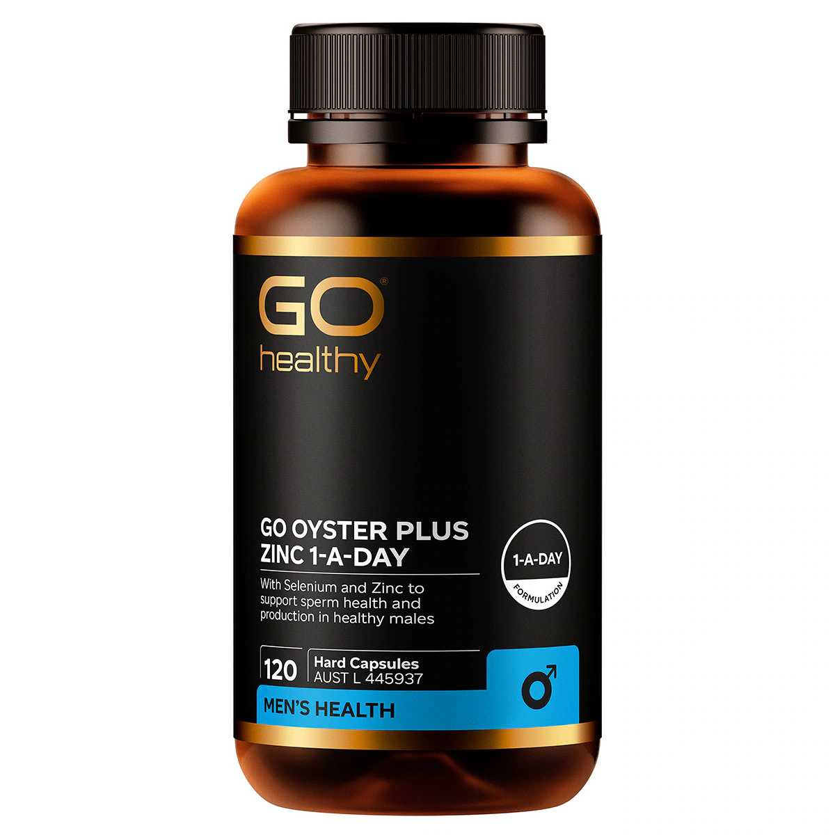 GO Healthy Oyster Plus Zinc 1-A-Day 120 Capsules