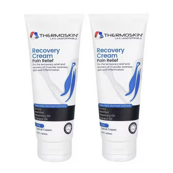 Thermoskin Recovery Cream Pain Relief 2 x 100g - Special Bundle