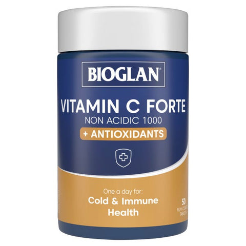 Bioglan Vitamin C Forte Non Acidic 1000mg + Antioxidants 150 Tablets