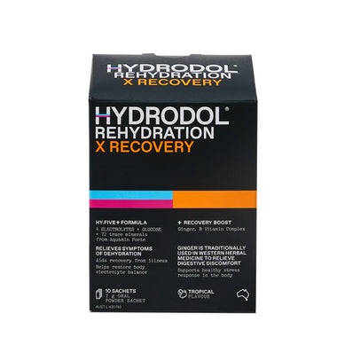 Hydrodol Rehydration x Recovery Tropical 7g x 10 Sachets