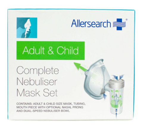 AllerSearch Complete Nebuliser Mask Set