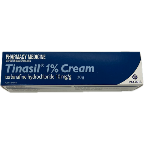 Tinasil 1% Cream 30g (S2) (Limit of ONE per Order)