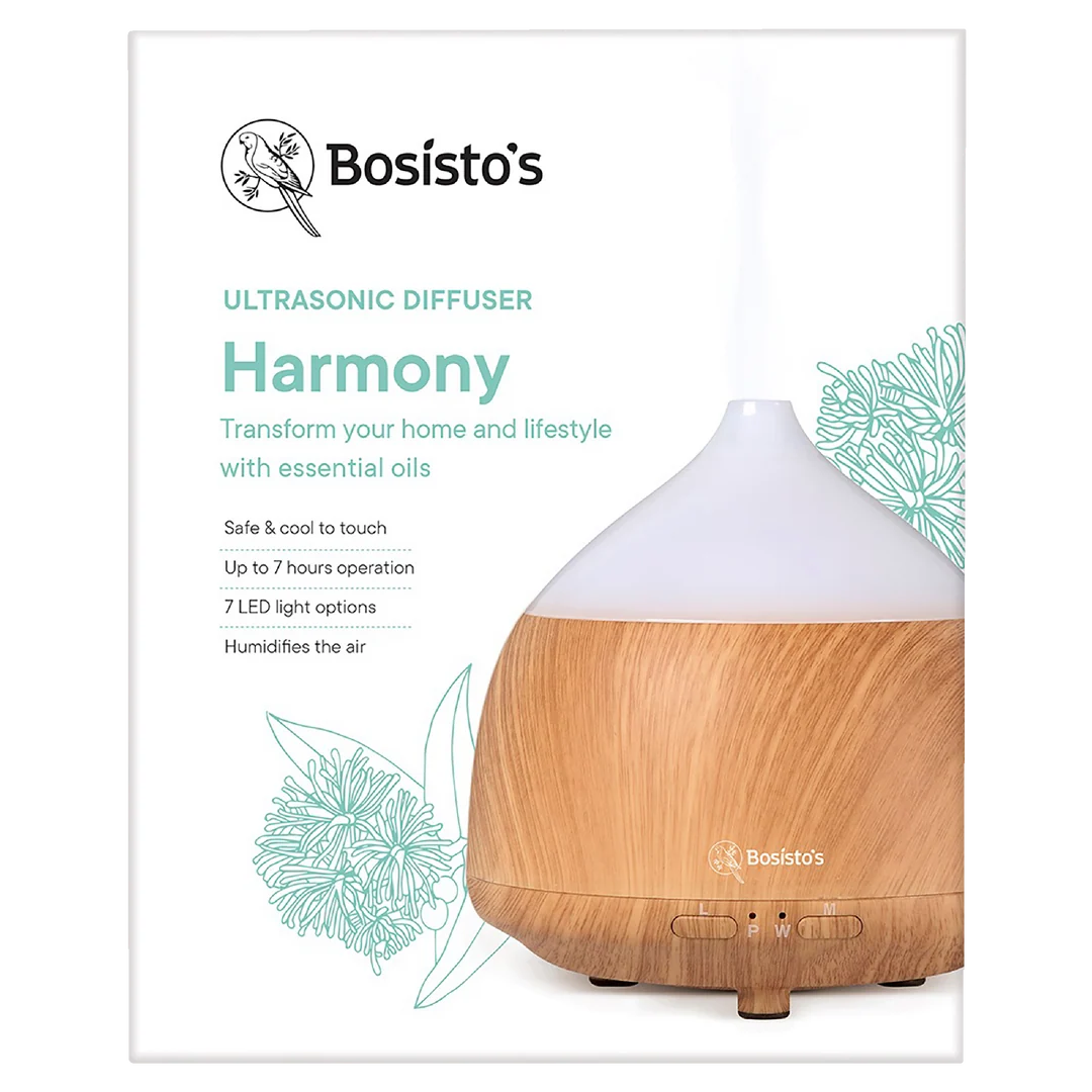 Bosisto's Harmony Ultrasonic Diffuser