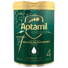 Load image into Gallery viewer, Aptamil Essensis Organic A2 Protein Stage 4 Premium Junior Nutritional Supplement From 3 Years 900g