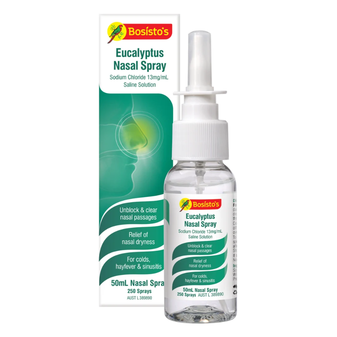 Bosisto's Eucalyptus Nasal Spray 50mL
