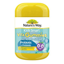 Load image into Gallery viewer, Nature&#39;s Way Kids Smart Vita Gummies Probiotic + Prebiotic 50 Gummies