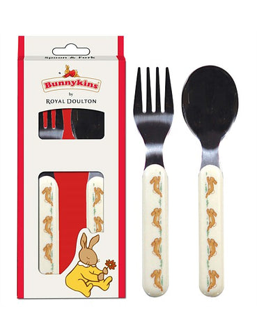 Bunnykins Melamine Spoon & Fork (Run)