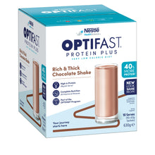 Load image into Gallery viewer, Optifast VLCD Protein Plus Rich and Thick Chocolate Flavour Shakes 63g x 10 Sachets