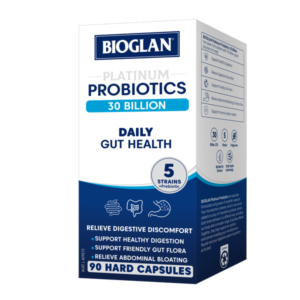 Bioglan Platinum Probiotics Daily 30 Billion 90 Capsules