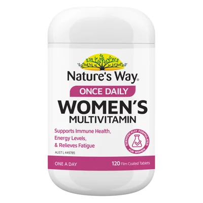 Nature's Way Once Daily Women's Multivitamin 120 Tablets