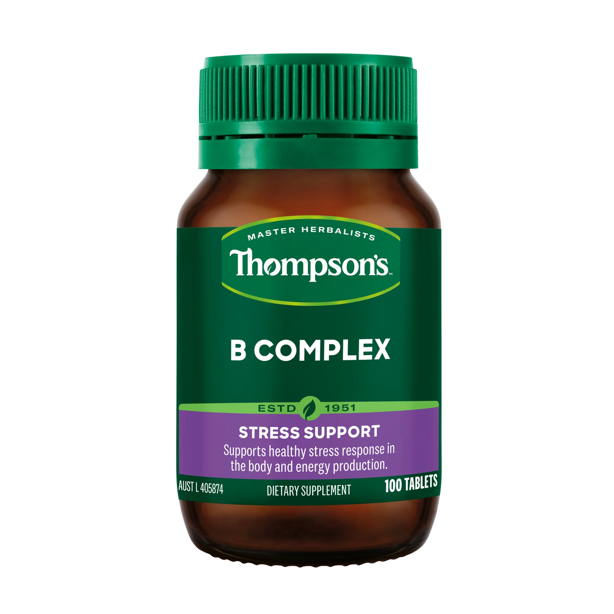 Thompson's B Complex 100 Tablets