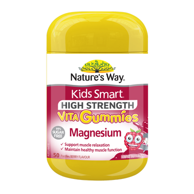 Nature's Way Kids Smart High Strength Vita Gummies Magnesium 50 Pastilles
