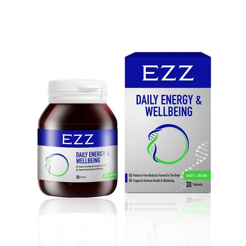 EZZ Daily Energy & Wellbeing 30 Tablets