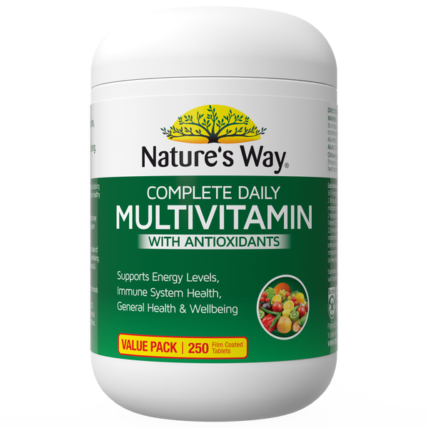 Nature's Way Complete Daily Multivitamin 250 Tablets
