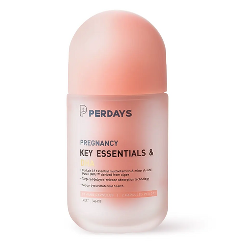 PerDays Pregnancy Key Essentials and DHA 60 Capsules