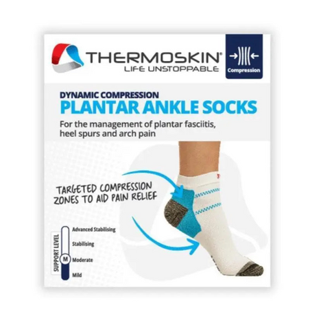Thermoskin Dynamic Compression Ankle Plantar FXT Ankle Socks