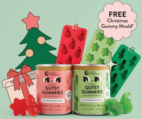 🎁 Nutra Organics Christmas Gummy Mould Set (100% off)