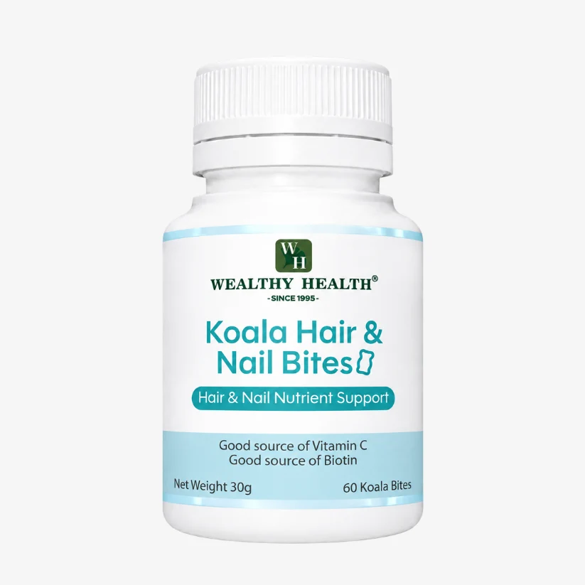 Wealthy Health Koala Hair & Nail 60 Chewable Bites