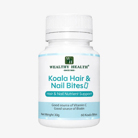 Wealthy Health Koala Hair & Nail 60 Chewable Bites