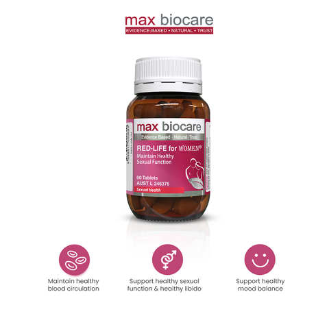 MAX BIOCARE Redlife for Women 60 Tablets