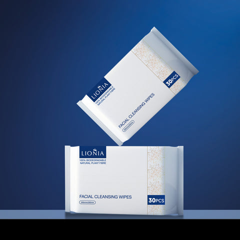 Lionia Facial Cleansing Wipes 30 Packs