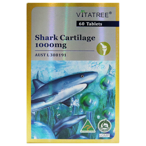 VITATREE Shark Cartilage 1000mg 60 Tablets