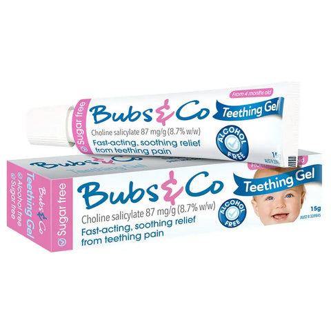 Bubs & Co Teething Gel 15g (expiry 7/24)