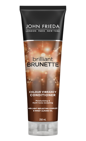 John Frieda Brilliant Brunette Colour Vibrancy Light Reflecting Conditioner 250mL