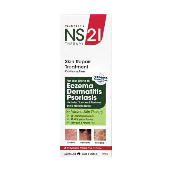 Plunkett's NUTRI SYNERGY 21 NS 21 Skin Repair Treatment Tube 100g