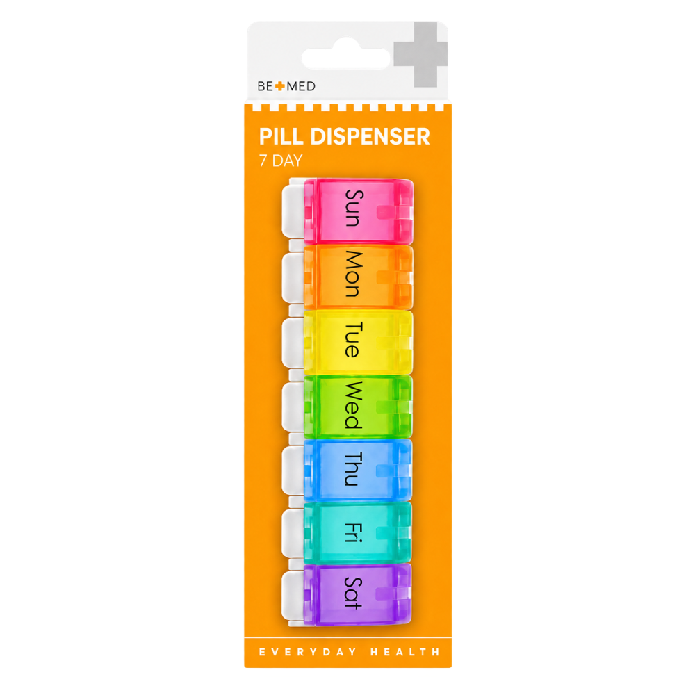 BeMed Pill Dispenser 7 Day - Colour