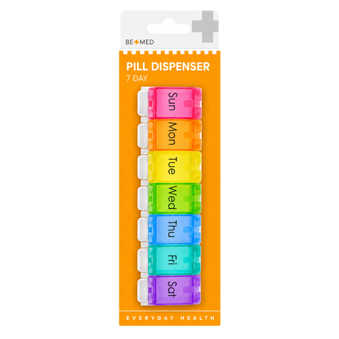 BeMed Pill Dispenser 7 Day - Colour