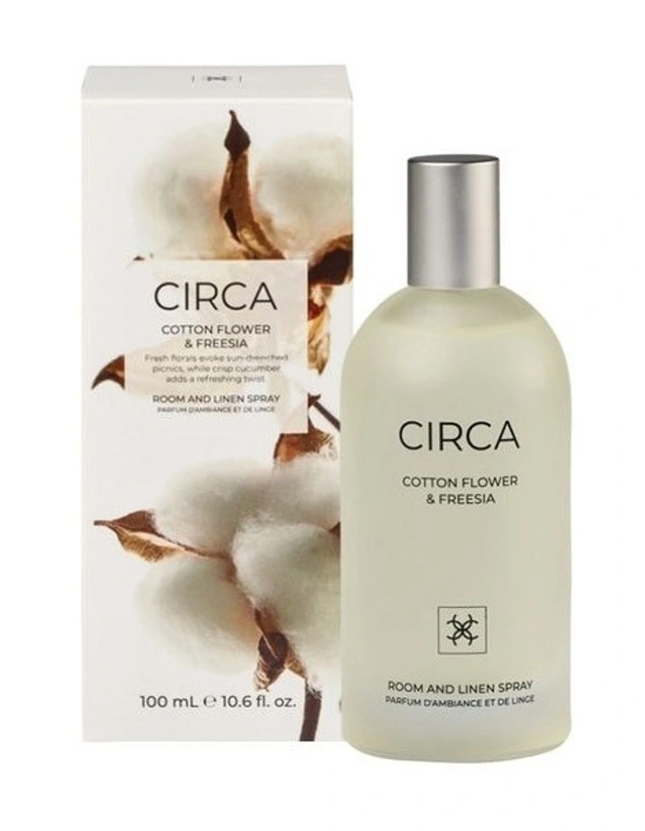 Circa Cotton Flower and Freesia Room and Linen Spray 100mL