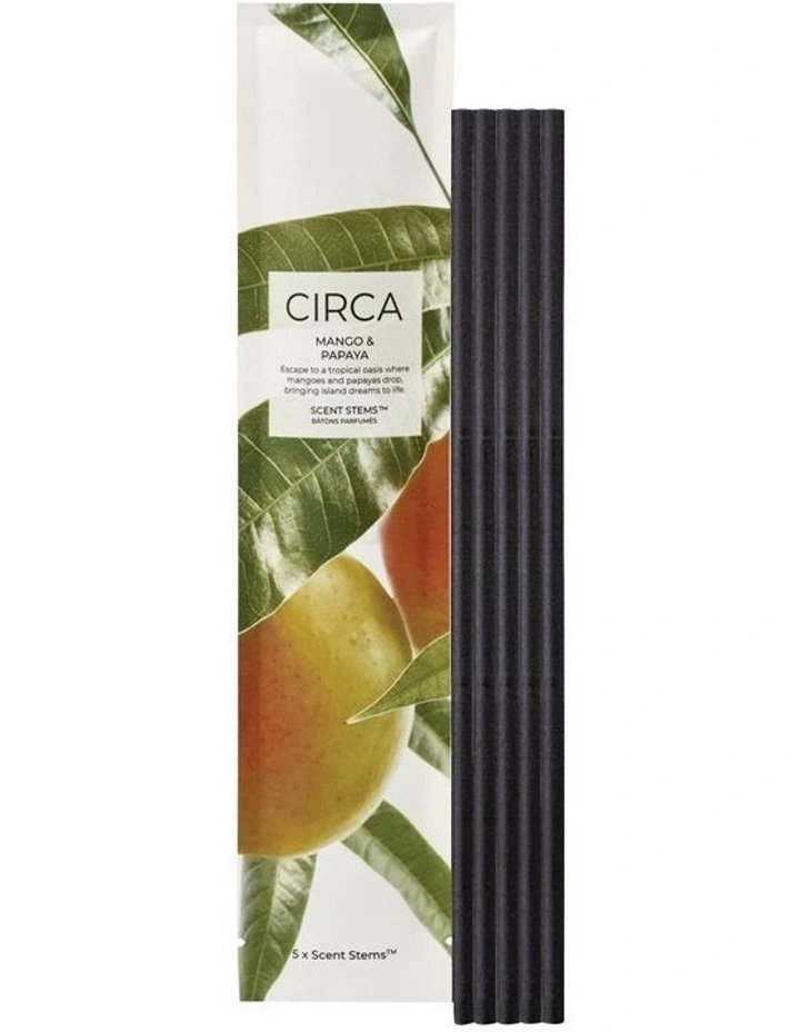 Circa Mango and Papaya Scent Stems Refill 5 Packs