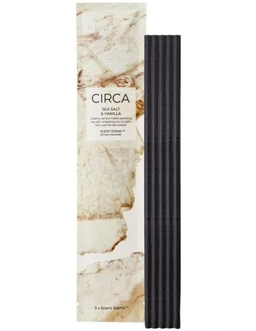 Circa Sea Salt & Vanilla Refill Scent Stems 5 Packs