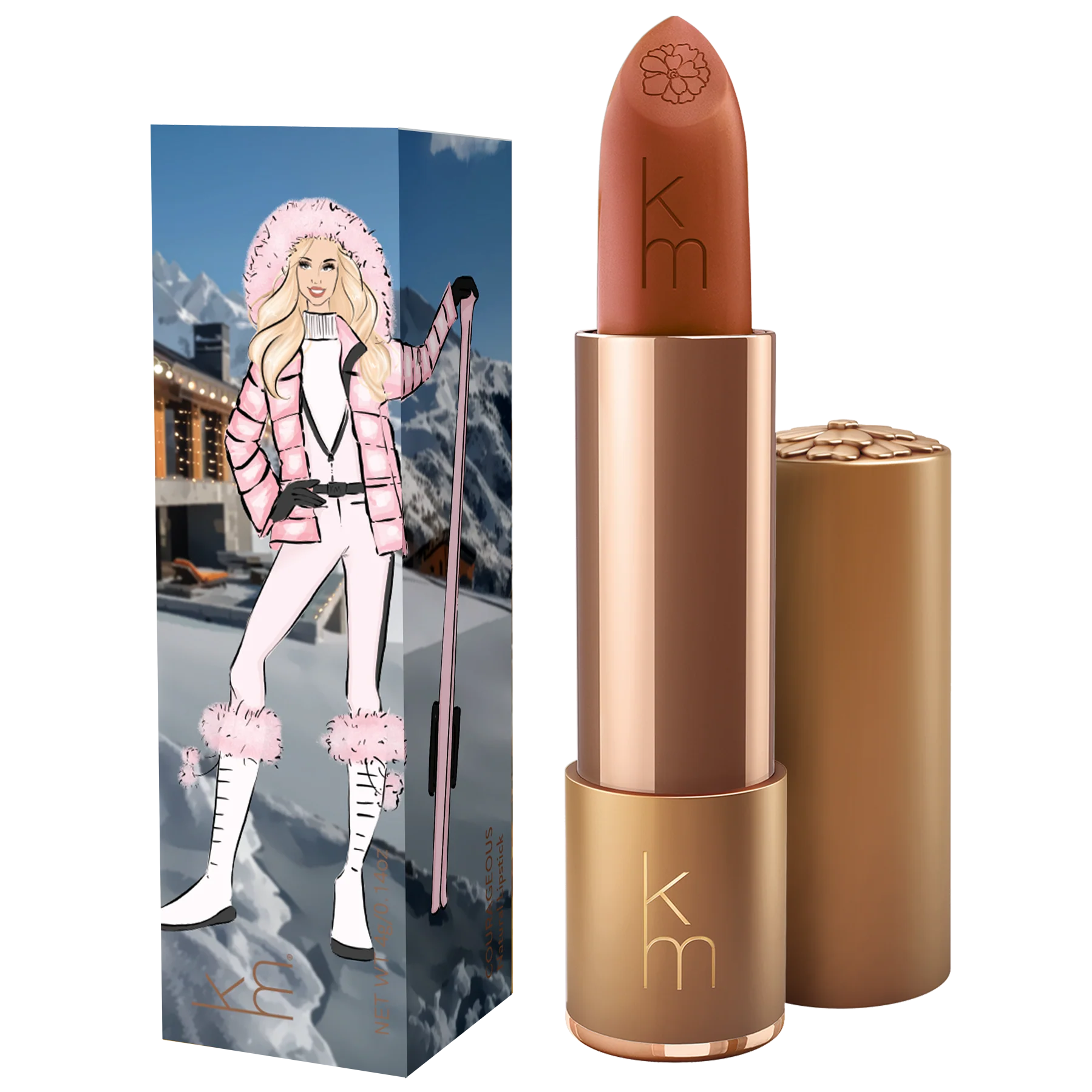 Karen Murrell 28 Courageous Natural Lipstick 4g