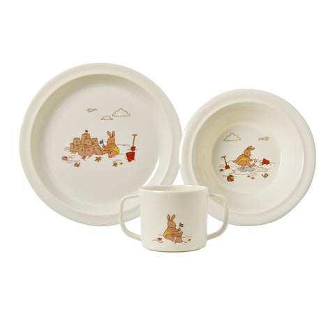 Bunnykins 3 piece Melamine Set