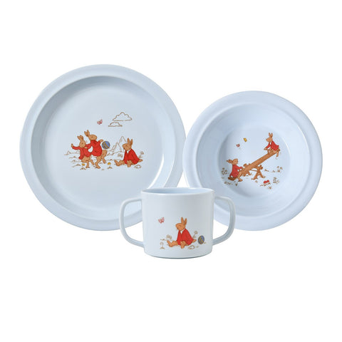 Bunnykins 3 piece Melamine Set