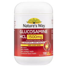 Load image into Gallery viewer, Nature&#39;s Way GLUCOSAMINE 1500MG 180+20 Bonus Tablets