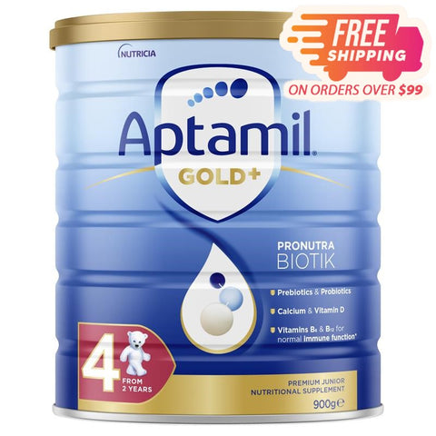 Aptamil Gold+ 4 Junior Nutritional Supplement Milk Drink From 2 Years 900g (expiry 1/25)