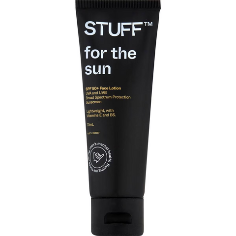 STUFF For The Sun SPF 50+ Face Lotion Lightweight with Vitamins E and B5 70mL