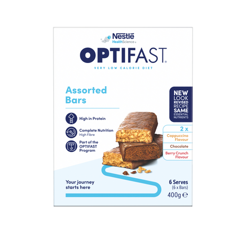OPTIFAST VLCD Assorted Bars - 6 Pack