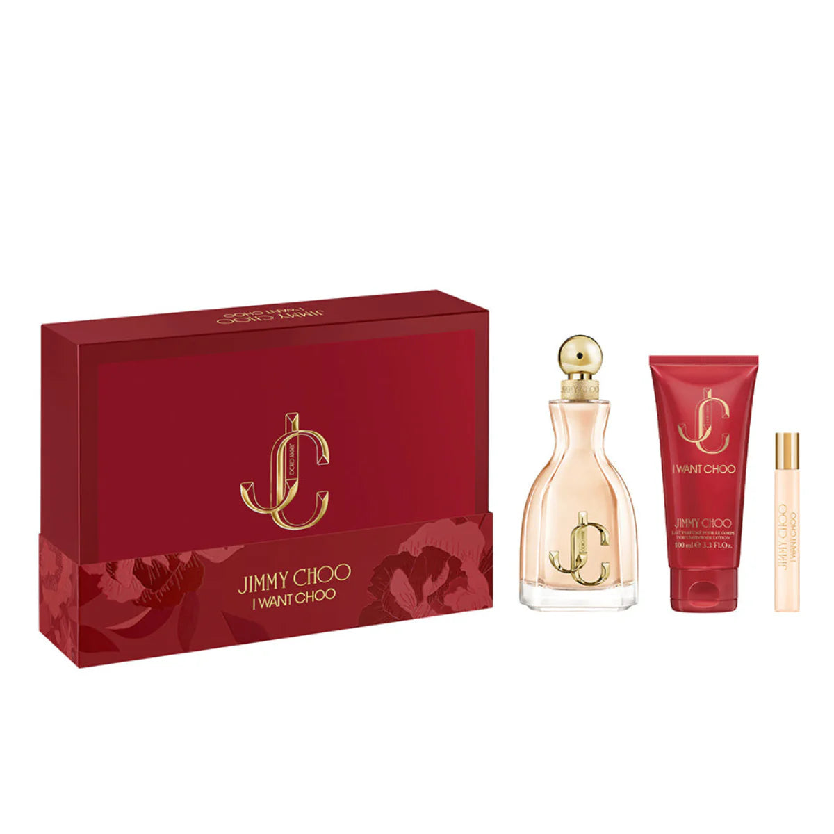 Jimmy Choo I Want Choo Eau de Parfum 100mL 3 Piece Gift Set