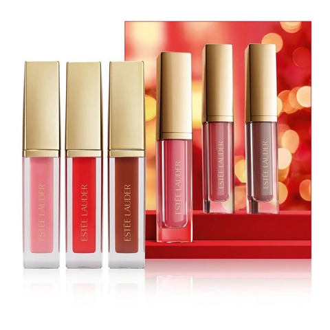 Estee Lauder Mini Lip Gloss Trio Holiday 2026 Gift Set