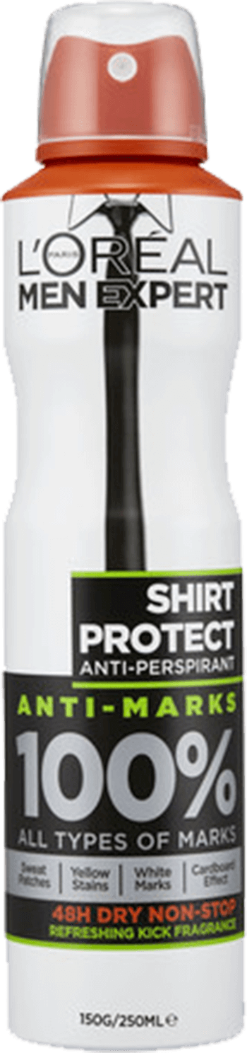L'Oreal Paris Men Expert Deodorant Aero Shirt Protect Anti-Perspirant 250mL