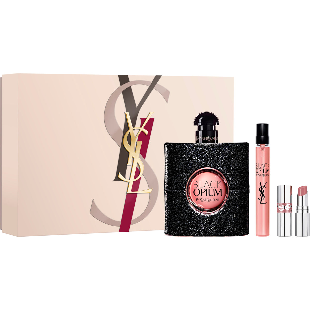 Yves Saint Laurent Black Opium Eau de Parfum 90mL 3 Piece Set