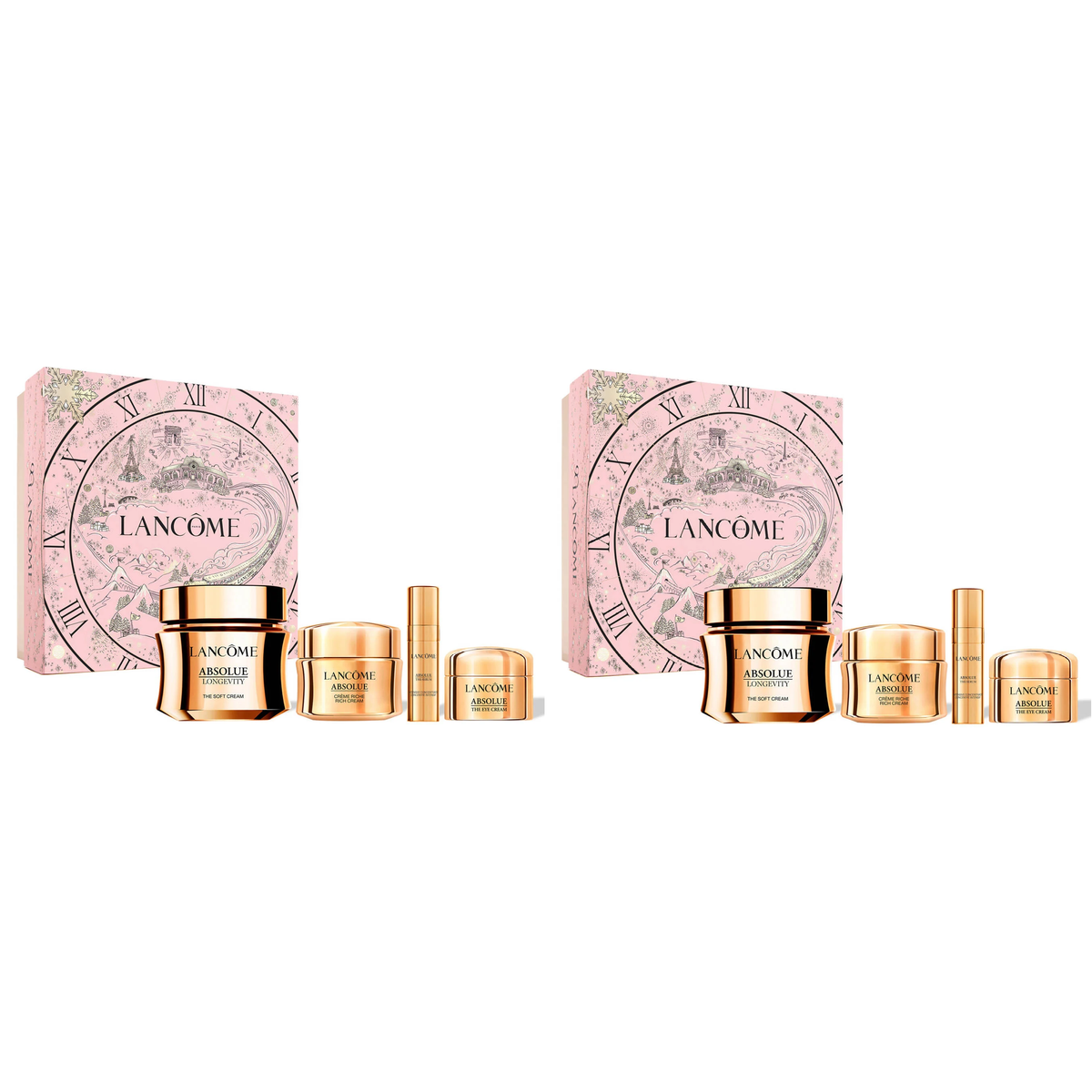 LANCOME Absolue Holiday 2025 4 Piece Gift Set + BONUS 1 Set