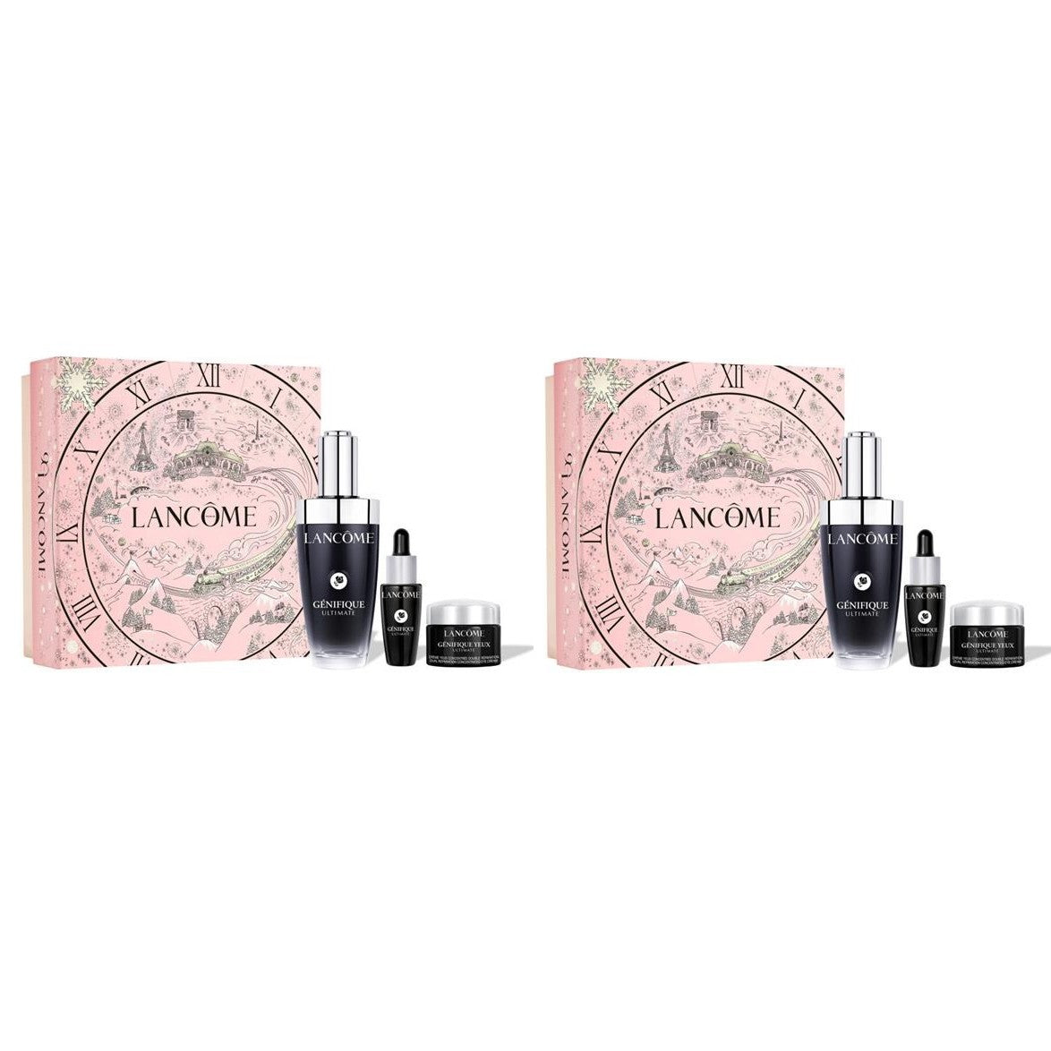 LANCOME Genifique Ultimate Serum 50mL 3 Piece Holiday 2025 Gift Set + BONUS 1 Set