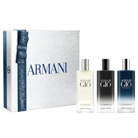 Giorgio Armani Acqua Di Gio Trio 3 x 15mL Holiday Set